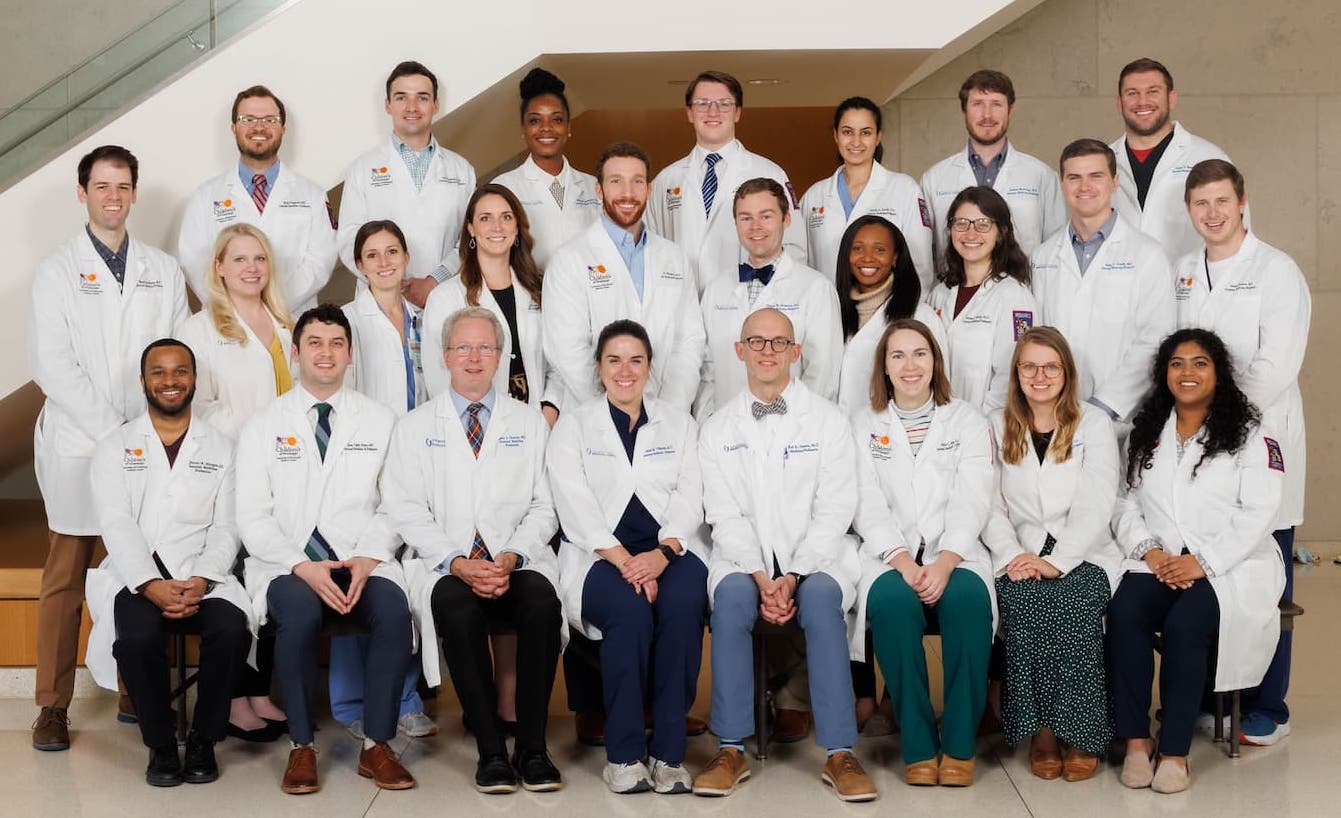 Med-Peds residents and faculty group picture